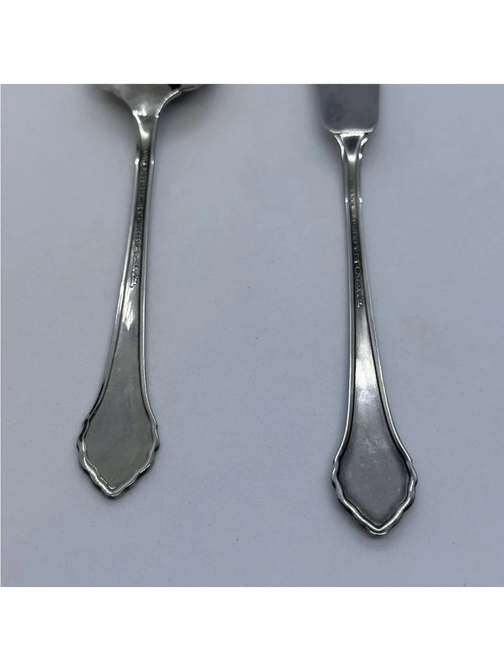 Oneida SUMMER MIST AUTUMN GLOW Stainless Flatware Serving Pieces Lot/8 Wm Rogers